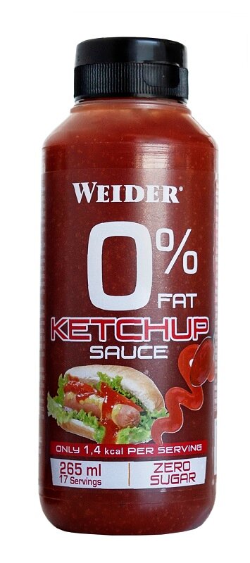 Weider 0% Fat  Ketchup Sauce 265ml-1