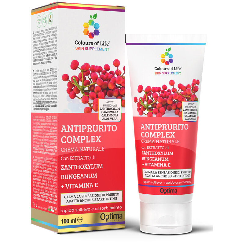 Optima Natural Crema Antiprurito Complex ad azione lenitiva 100ml-2
