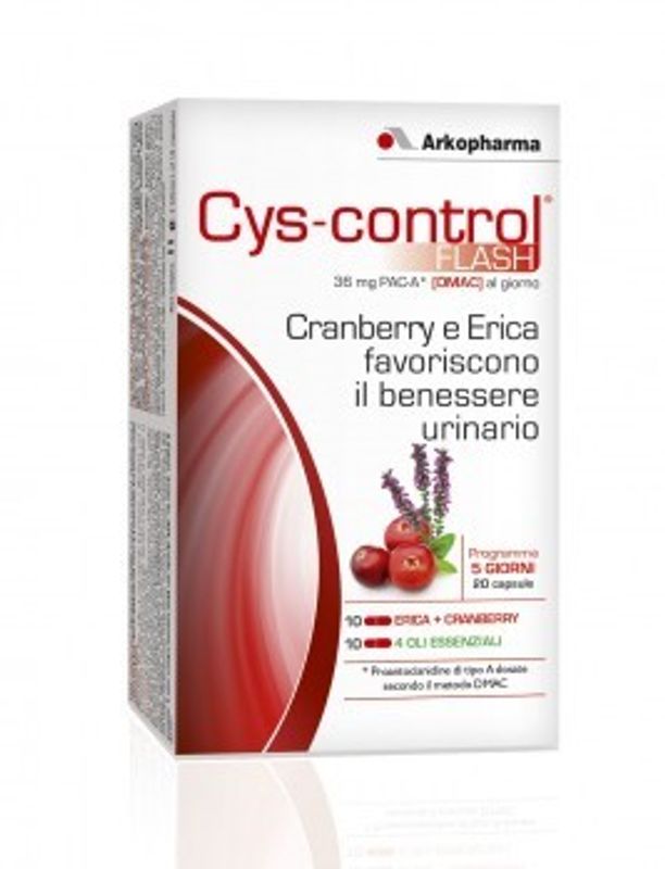 Arkophalrma Cys-Control Flash 20 capsule-1