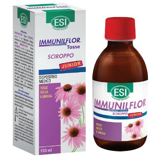 Esi Immuniflor Tosse Sciroppo Junior per tosse secca e grassa 150ml-2