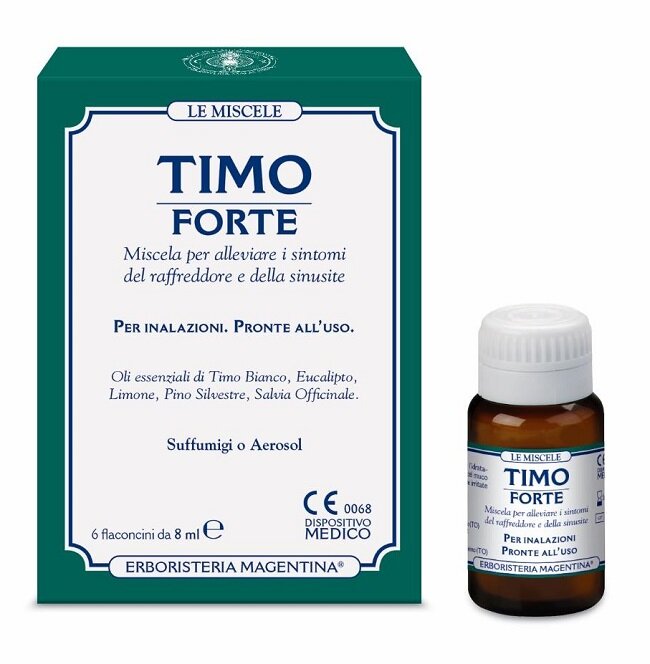 Le Miscele Timo Forte Per Inalazioni 6 Flaconcini Monodose-2