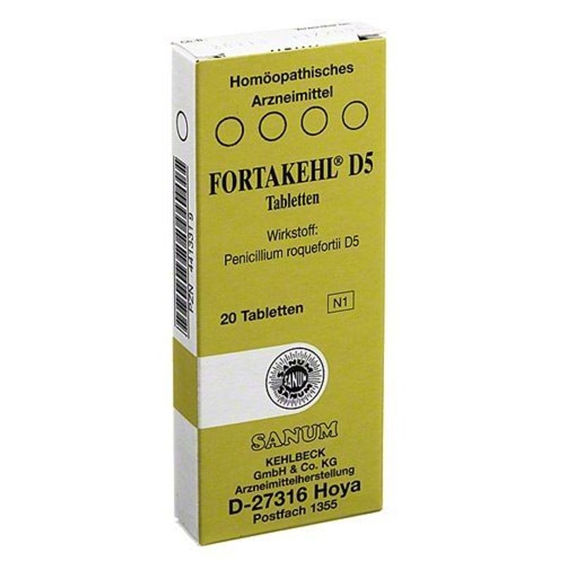 Sanum Fortakehl D5 20 compresse-1