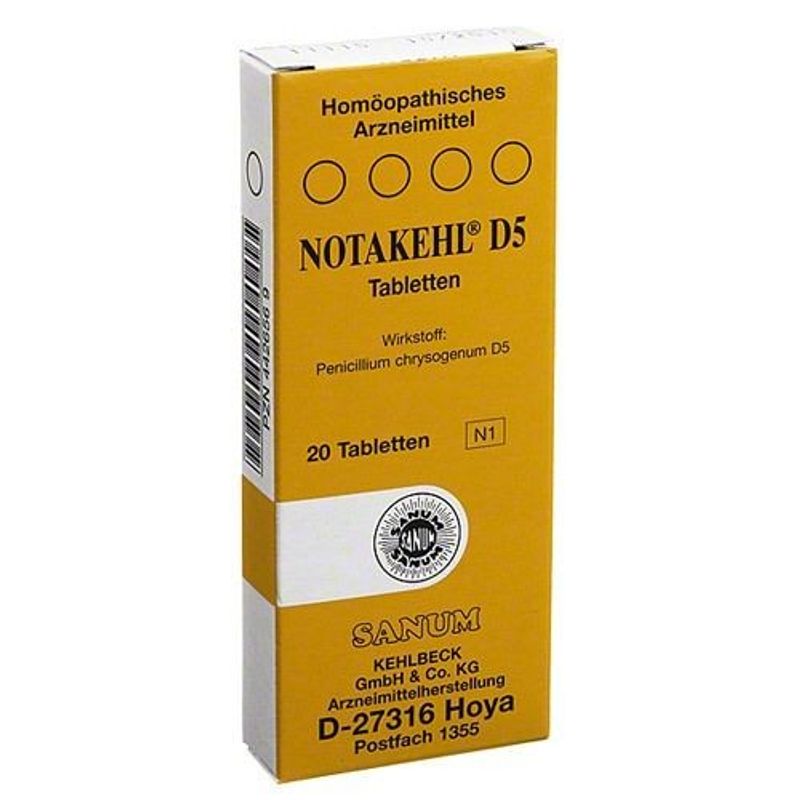 Sanum Notakehl D5 20 compresse-1