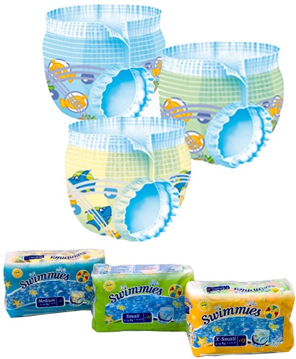 Swimmies Pants Medium 11 Pezzi-2