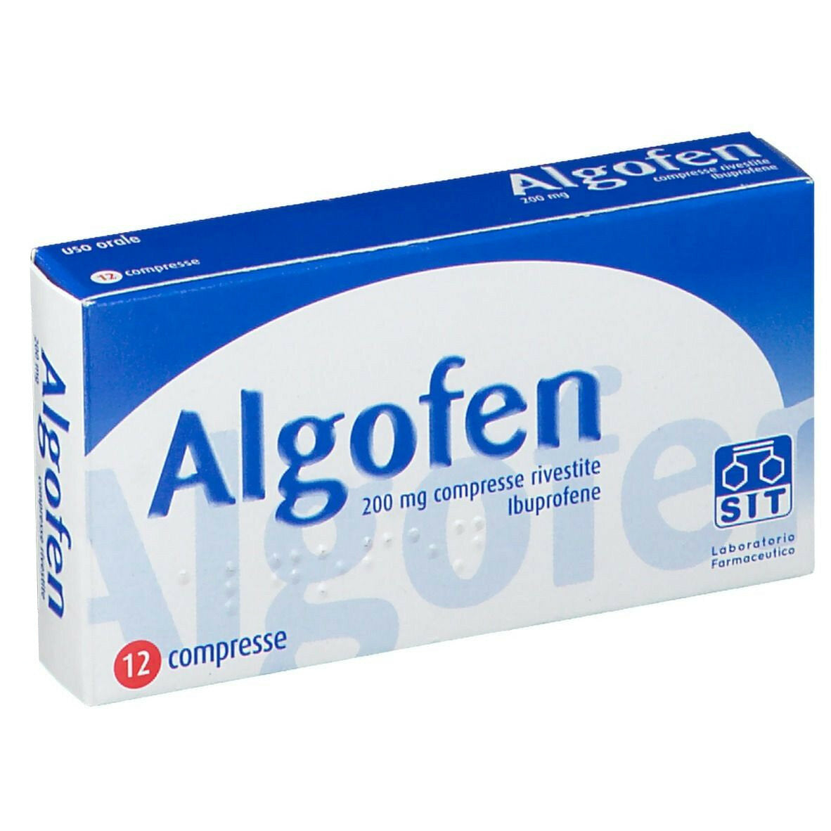Algofen antidolorifico 12 compresse rivestite 200mg-2
