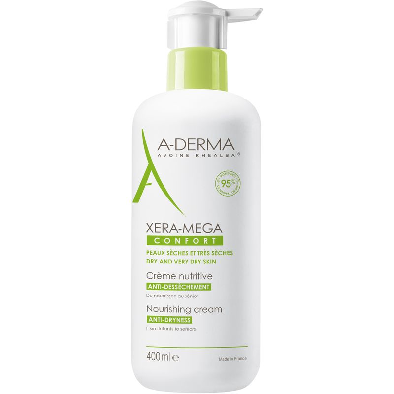 A-Derma Xera-Confort Crema Nutritiva anti-secchezza 400ml-1