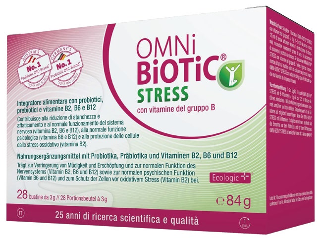Omni Biotic Stress Vitamine Gruppo B 28 Bustine Da 3g-1