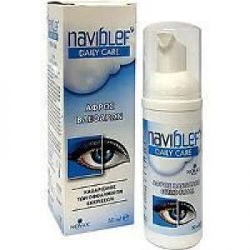 NaviBlef Daily Care Schiuma per palpebre 50ml-1
