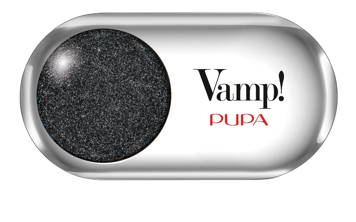 Pupa Vamp! Ombretto Metallic 301 Frozen Black 1,5g-1