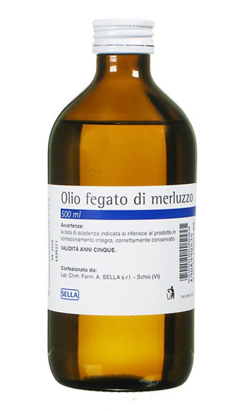 Olio fegato di merluzzo 500 ml-1