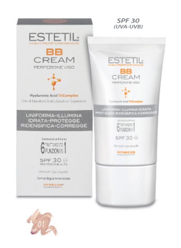 Estetil BB Cream Perfezione Viso trattamento 6 in 1 SPF30 n. 01.1-1