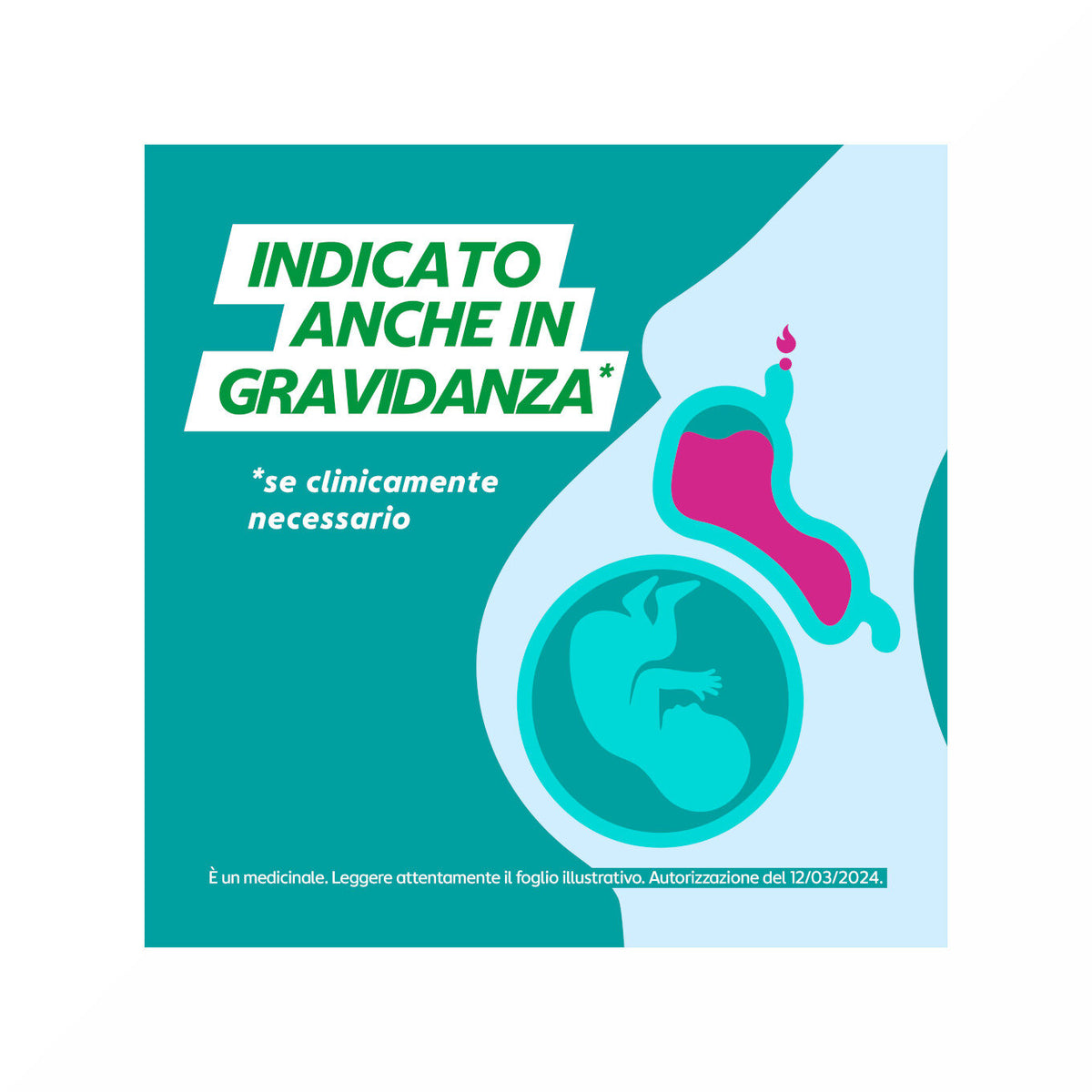 Gaviscon 24 Bustine Antiacido Aroma Menta 500 + 267mg/10ml-5