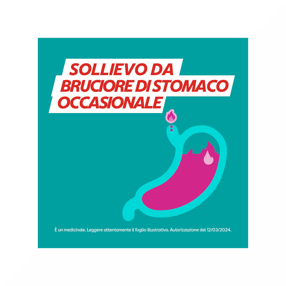 Gaviscon 24 compresse masticabili aroma fragola 250+133,5 mg-5