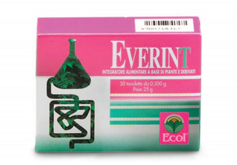 Ecol Everint funzionalità gastrointestinale 50 tavolette-1