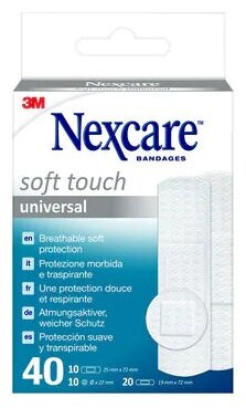 3M NEXCARE CER SOFT ASSORT 40P-1