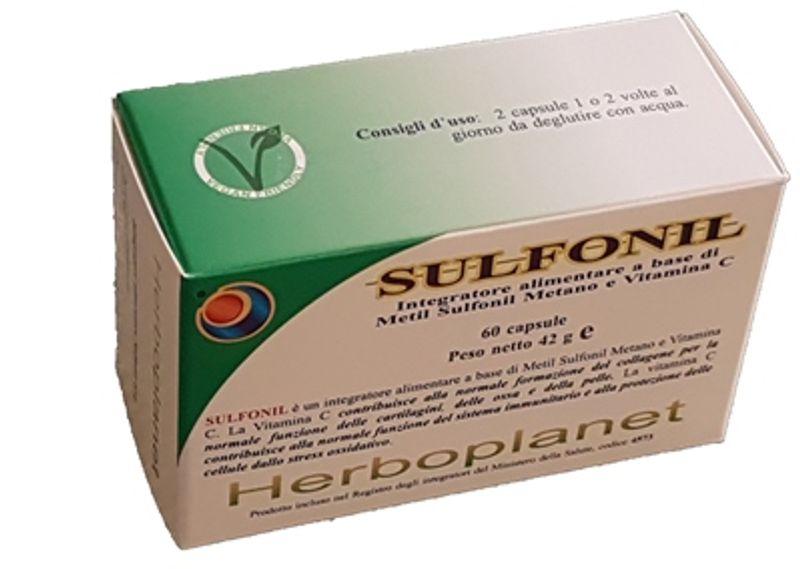 Herboplanet Sulfonil integratore unghie e capelli 60 capsule-1
