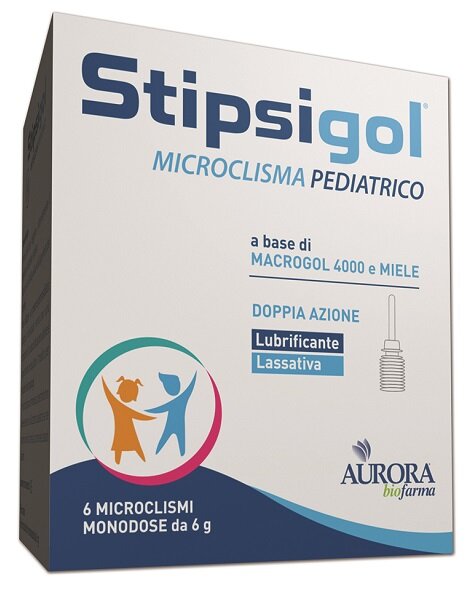 Stipsigol Microclisma Pediatrico per la stitichezza 6 pezzi-2