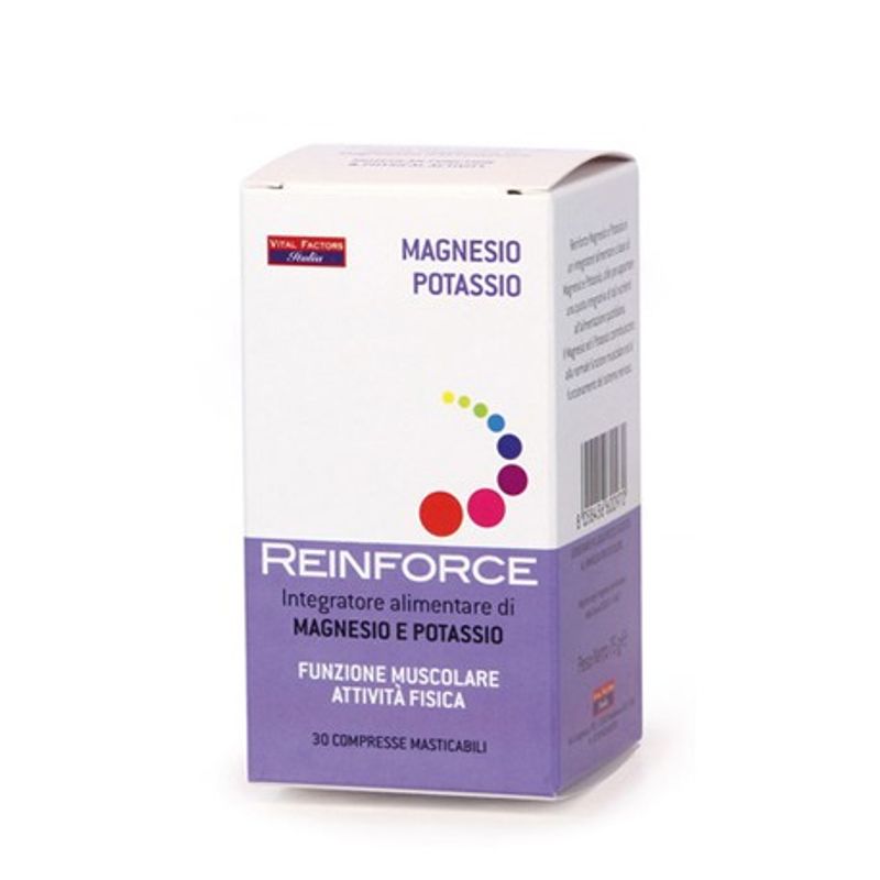 Reinforce Magnesio e Potassio integratore alimentare di magnesio e potassio 30 compresse-1