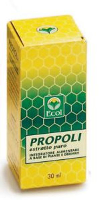 Ecol Propoli estratto puro 30% raffreddore e mal di gola 30ml-1