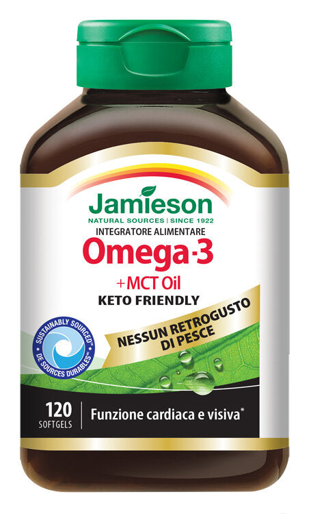 Jamieson Omega-3 + MCT Oil 120 Softgels-2