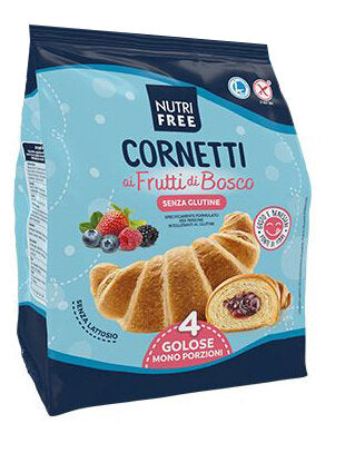 NT Food Nutrifree cornetti integrali ai frutti di bosco 4 pezzi-1