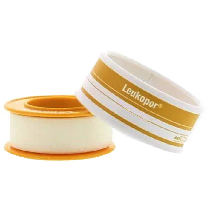 Leukopor Cerotto Adesivo Ipoallergenico TNT Bianco 9,2x1,25 24 Pezzi-1