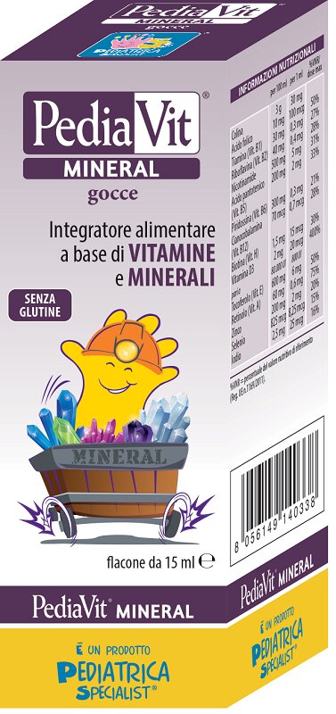 PEDIAVIT MINERAL GOCCE 15 ML-1