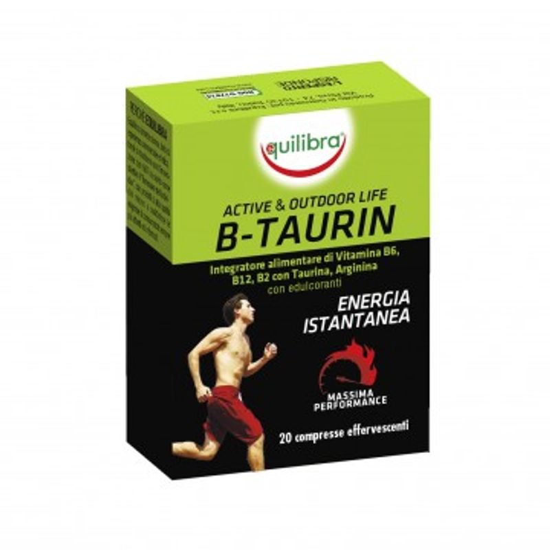 Equilibra Sport B-Taurin energia instantanea 20 compresse effervescenti-1