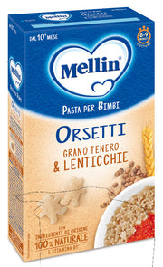 Mellin Orsetti pasta per bambini grano tenero e lenticchie 10mesi+ 280g-2