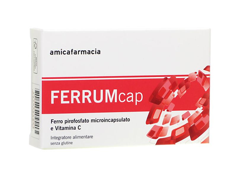 Amicafarmacia FERRUMcap integratore di ferro 30 capsule-1