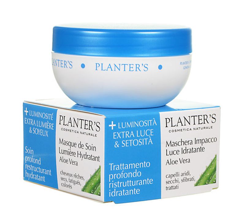 Planter's maschera impacco Luce Idratante Aloe Vera 200 ml-1