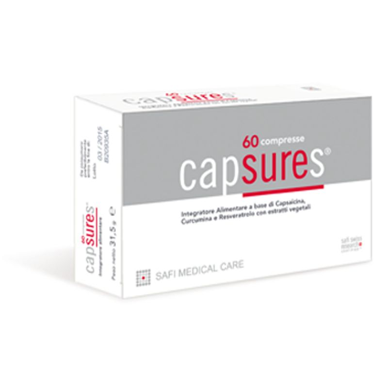 Capsures cura della pelle 60 compresse-1