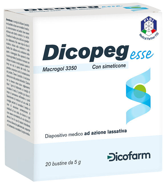 Dicopeg Esse dispositivo medico ad azione lassativa 20 bustine-2