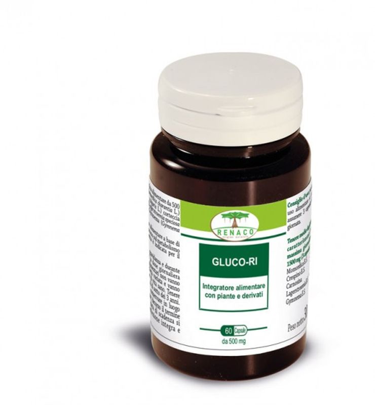 Renaco Gluco-Ri metabolismo carboidrati e lipidi 60 capsule-1