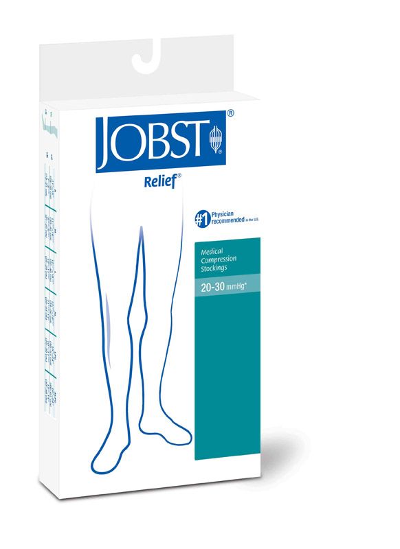 Jobst Relief gambaletto a compressione 20-30 mmHg colore beige Taglia L-1