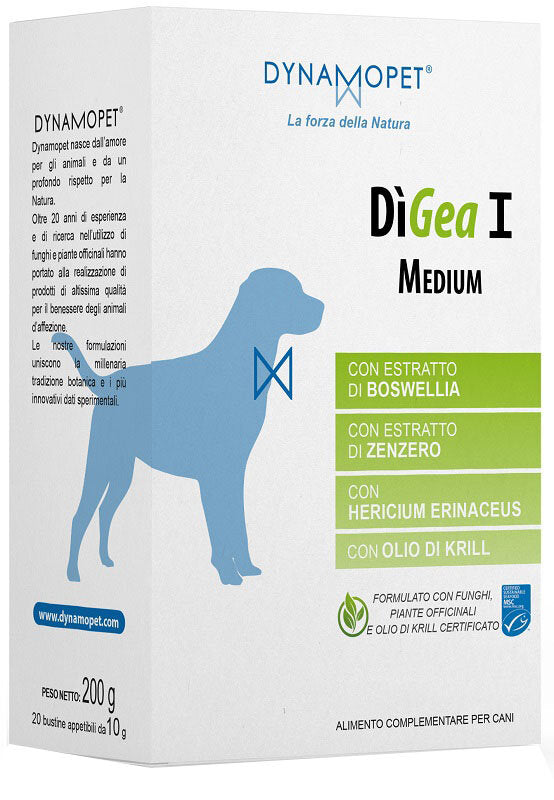 Dynamopet Digea I Medium Alimento Complementare Per Cani 20 Bustine-2