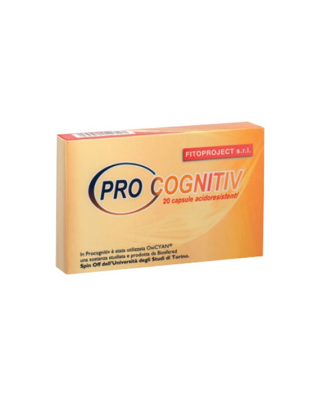 Pro Cognitiv normale funzione cerebrale 20 capsule acidoresistenti-1