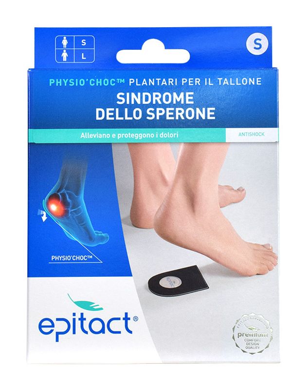 Epitact- Plantari per il Tallone (Sindrome Sperone) misura S PER DONNA-1