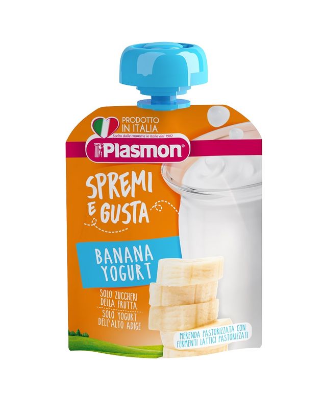Plasmon Spremi e Gusta banana + yogurt 1x85g-1