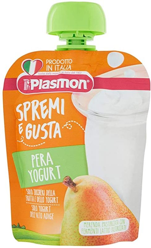 Plasmon Spremi e Gusta pera + yogurt 1x85g-0