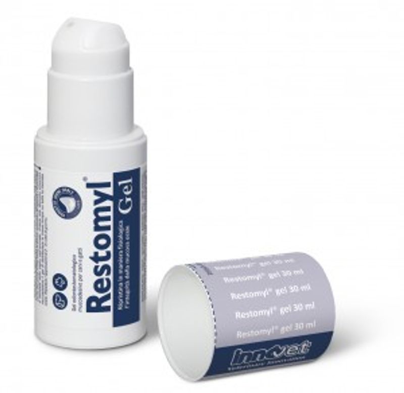 Innovet Restomyl Gel Benessere della mucosa orale del cane e del gatto tubo erogatore 30 ml-1