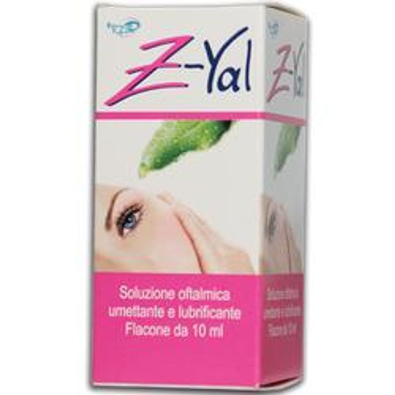 Z-Yal Soluzione oftalmica umettante e lubrificante flacone da 10 ml-1