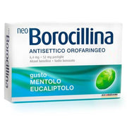 Neoborocillina Antisettico Orofaringeo 16 pastiglie gusto mentolo e eucaliptolo-1
