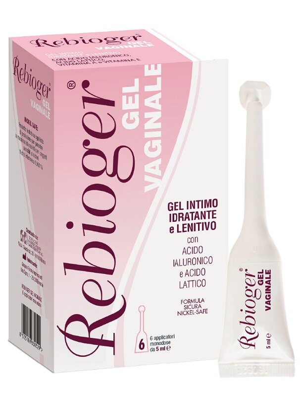 Rebioger Gel Vaginale 6 Applicatori Monodose Da 5ml-1