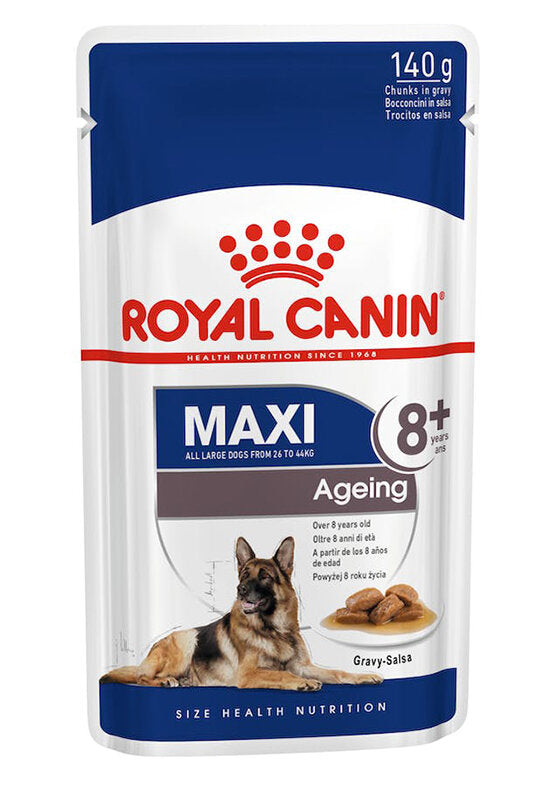 Royal Canin Maxi Ageing 8+ Bocconcini In Salsa Per Cani 140g-1