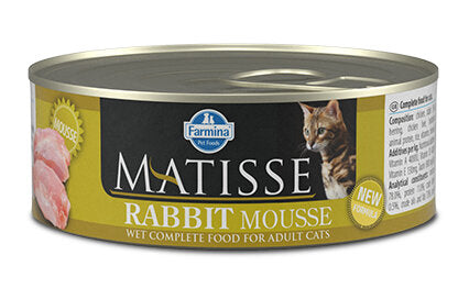 Matisse Cat Rabbit Mousse Per Gatti Adulti 300g-1