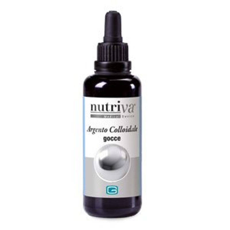 Nutriva Argento Colloidale gocce protezione delle mucose 100ml-1