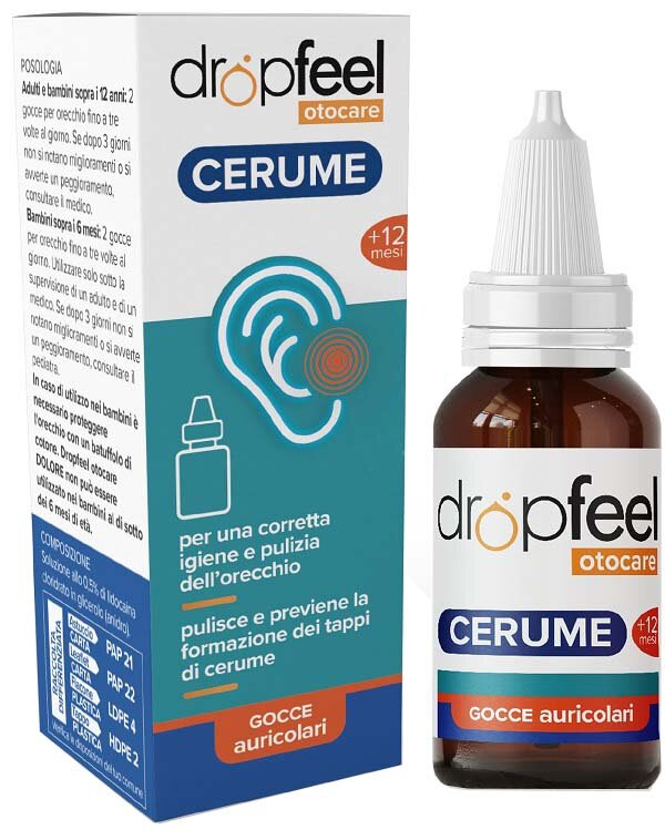Dropfeel Otocare Cerume Gocce Auricolari 10ml-1
