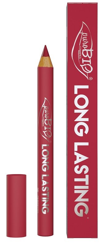 Purobio Cosmetics Matitone Rossetto Long Lasting 0.14 Rosso Fragola 3g-1