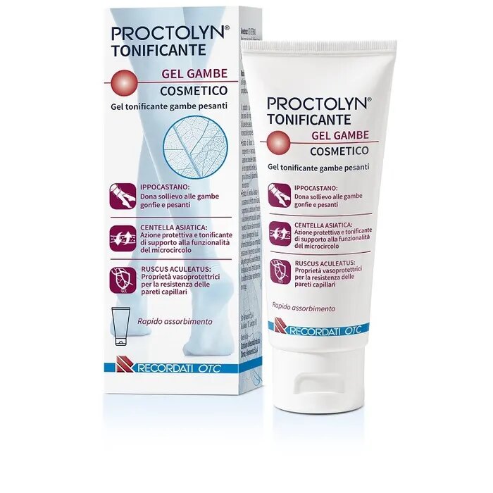 Proctolyn Tonificante Gel Gambe 100ml-2
